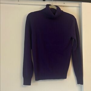 Ralph Lauren Polo Purple Cashmere Knit